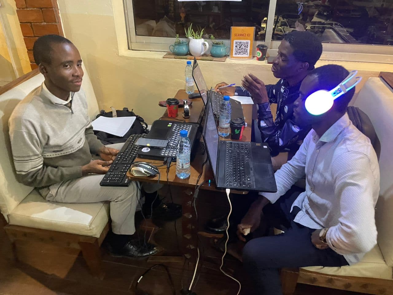 Café Cursor · Yaoundé #01 · session de travail collective